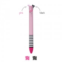 Click & Clack - Bolígrafo de dos colores